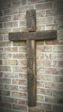 Large Authentic Barnwood Cross