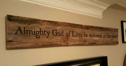 60 inch Barnwood Sign