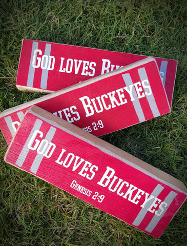 GOD LOVES BUCKEYES